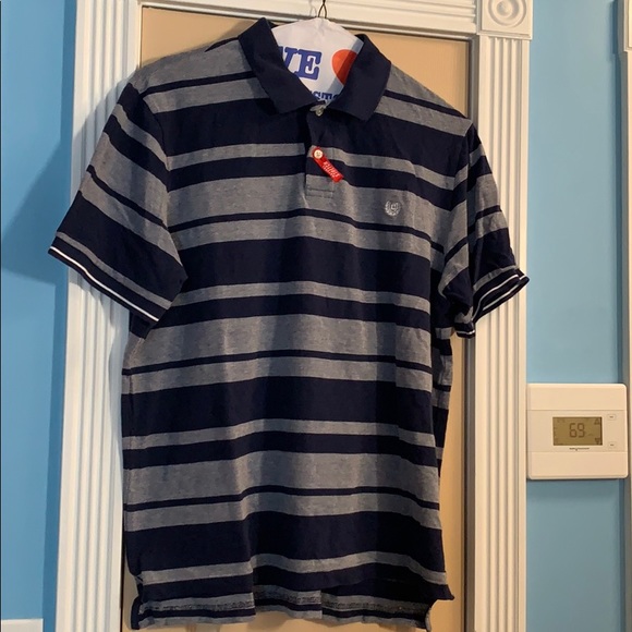 chaps natural stretch polo